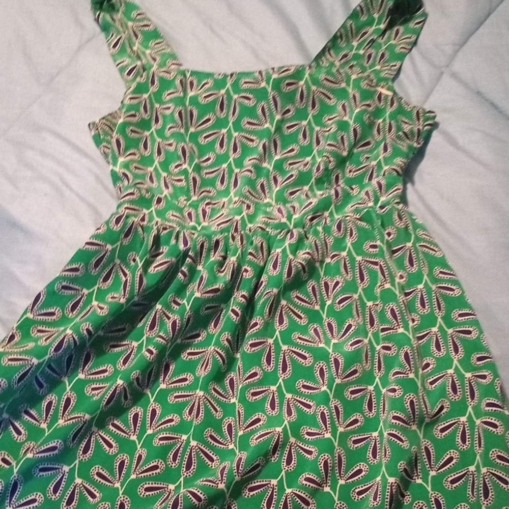 Tulle Green One Shoulder Dress